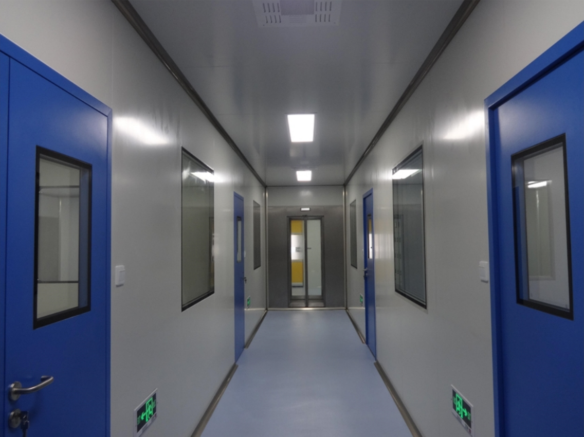 上海松江新橋鎮(zhèn)食品廠(chǎng)無(wú)塵凈化車(chē)間裝修工程